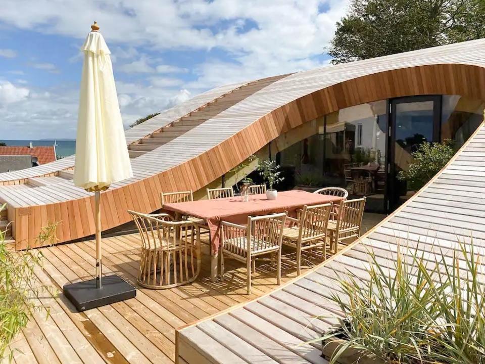 Architectural Pearl With Ocean View In Gilleleje, Gilleleje