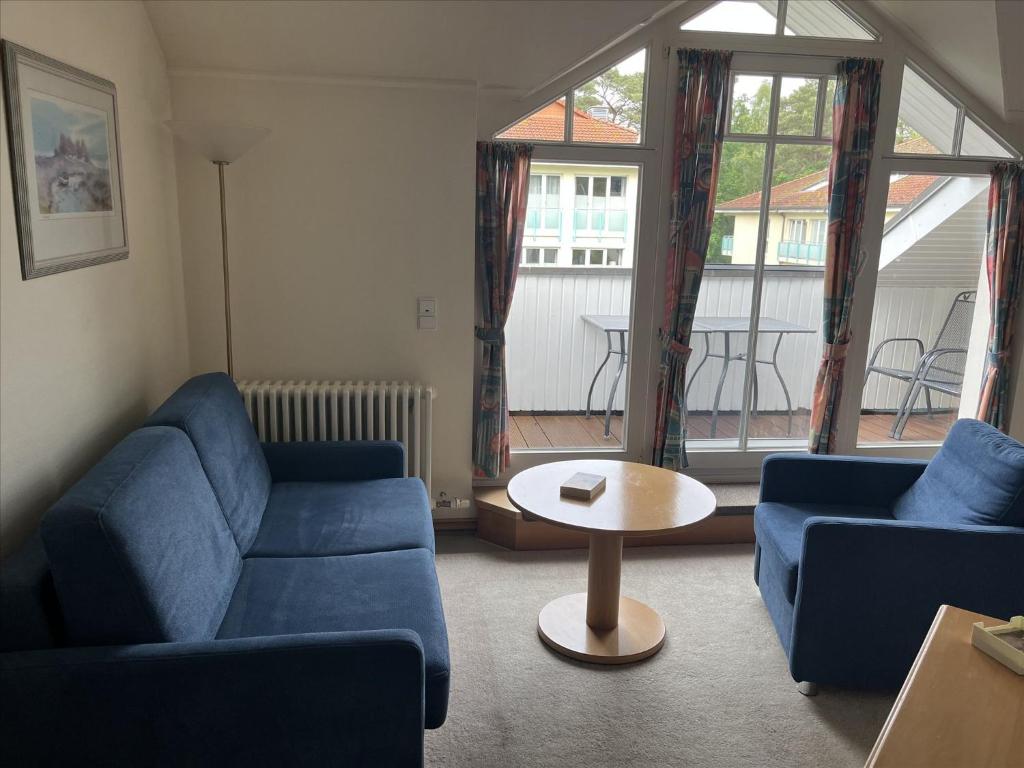 Dünenpark Binz - Komfort Ferienwohnung mit 1 Schlafzimmer und Balkon im Dachgeschoss 197, Binz