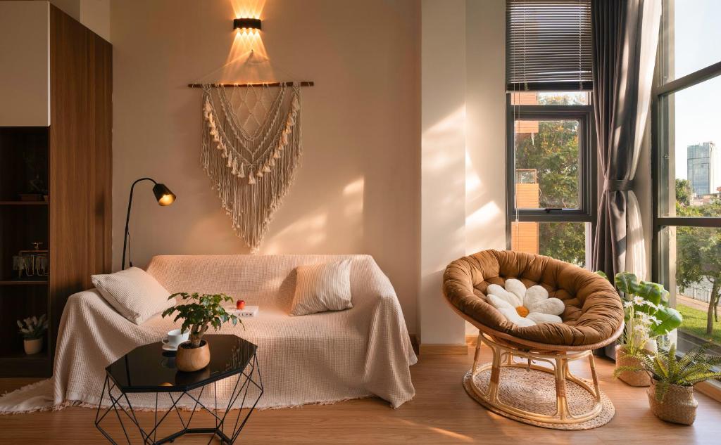 HN Homes - Căn hộ 2 phòng ngủ đầy đủ nội thất, view sông đường Hoàng Sa, Quận 1, Ho Či Minovo Město