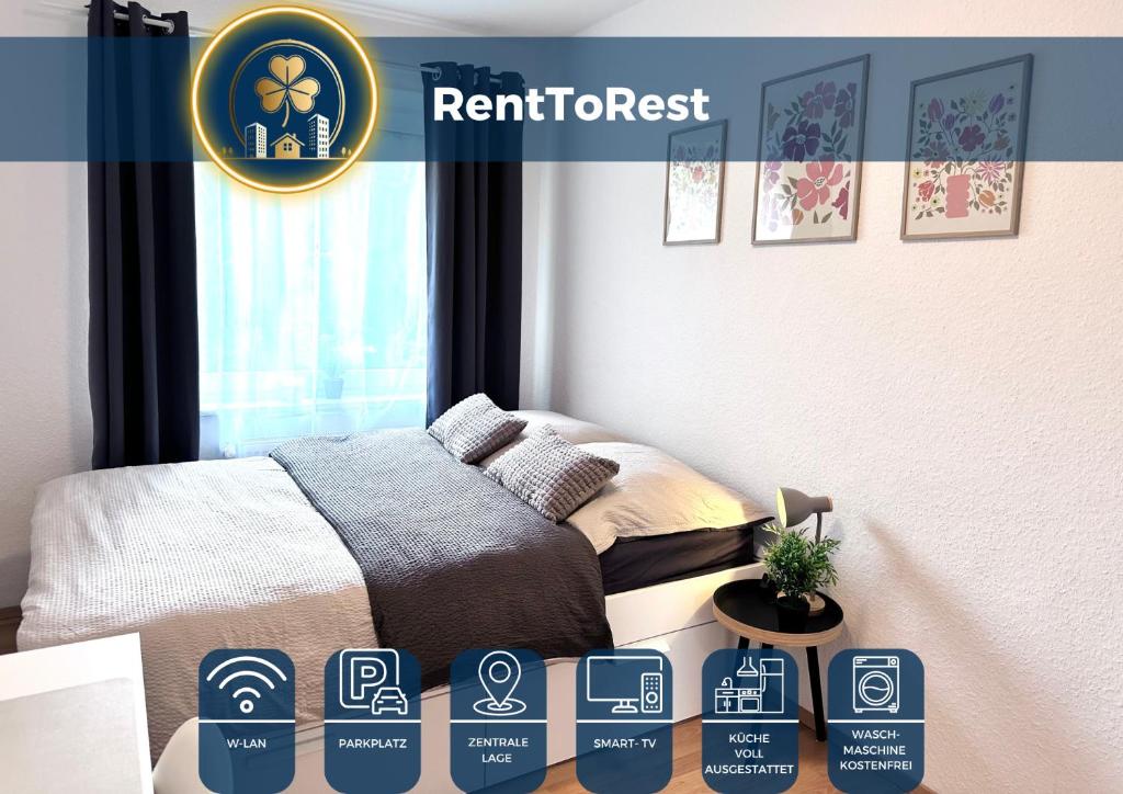 RtR Herne - For up to 5 Guests - 3 Bedrooms - Parking - Modern - Central - Fully Equipped, Herne