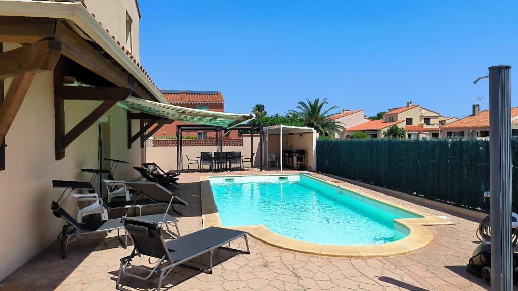 Villa avec piscine a 6 min du port Saint-Cyprien - 1