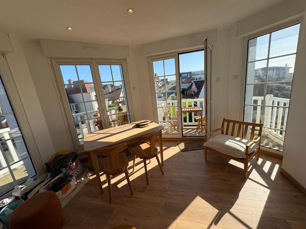 Appartement vue mer situé 148 rue Carnot à Wimereux - 4 pers - 2