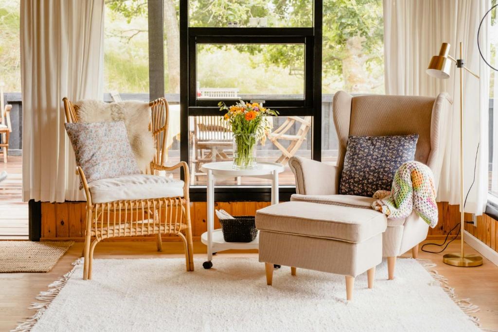 Nordic 70S Gem Amidst The Dunes, Blokhus