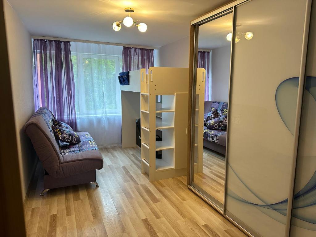 Jelgava Center Apartment with a View and Balcony, Jelgava