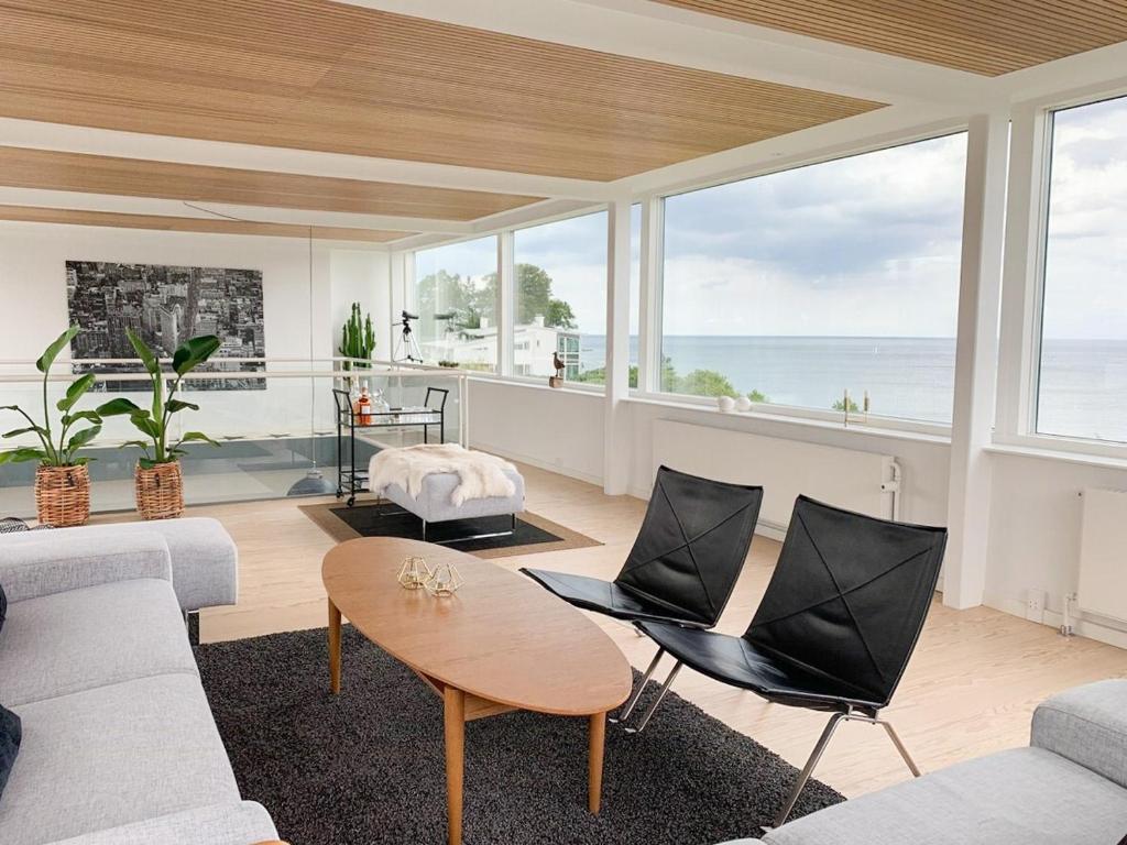 Minimalism And View Of Kattegat In Sleek Design, Gilleleje