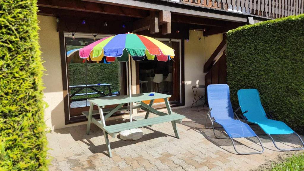 Appartement en rez de jardin vue montagne - 1