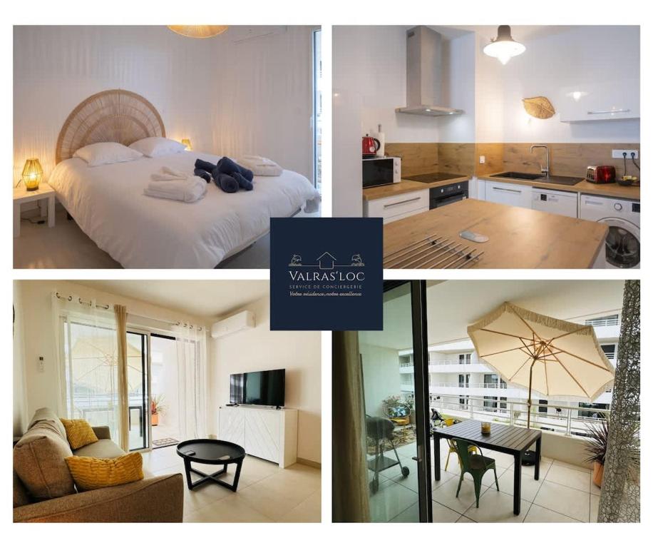 Valras-Loc Archipel Panarea Terrasse et Vue Mer, Valras-Plage