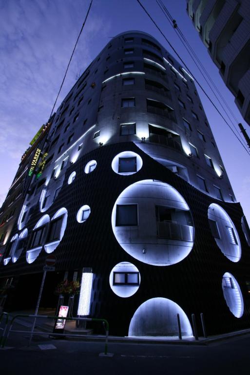 Exterior view, Hotel VARKIN in Tokyo