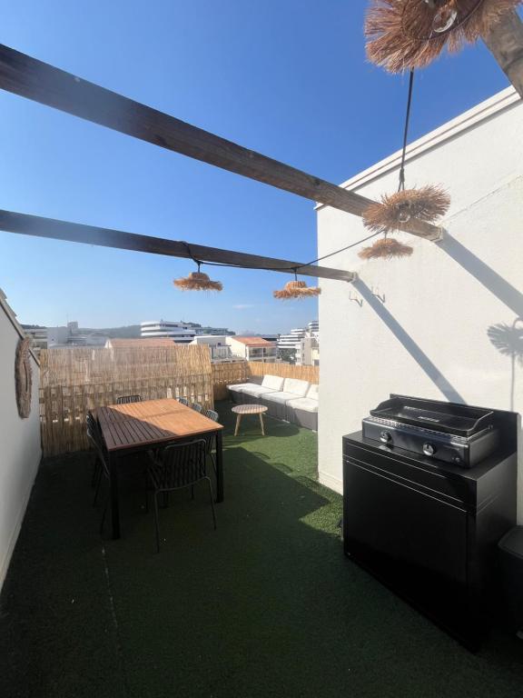 Appartement Centre port, 3 chambres, 8 personnes, Terrasse, Climatisation, Wifi - 3