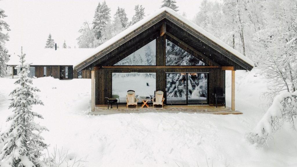 Modern Cabin With Mountain View By Syningtoppen, Torpo