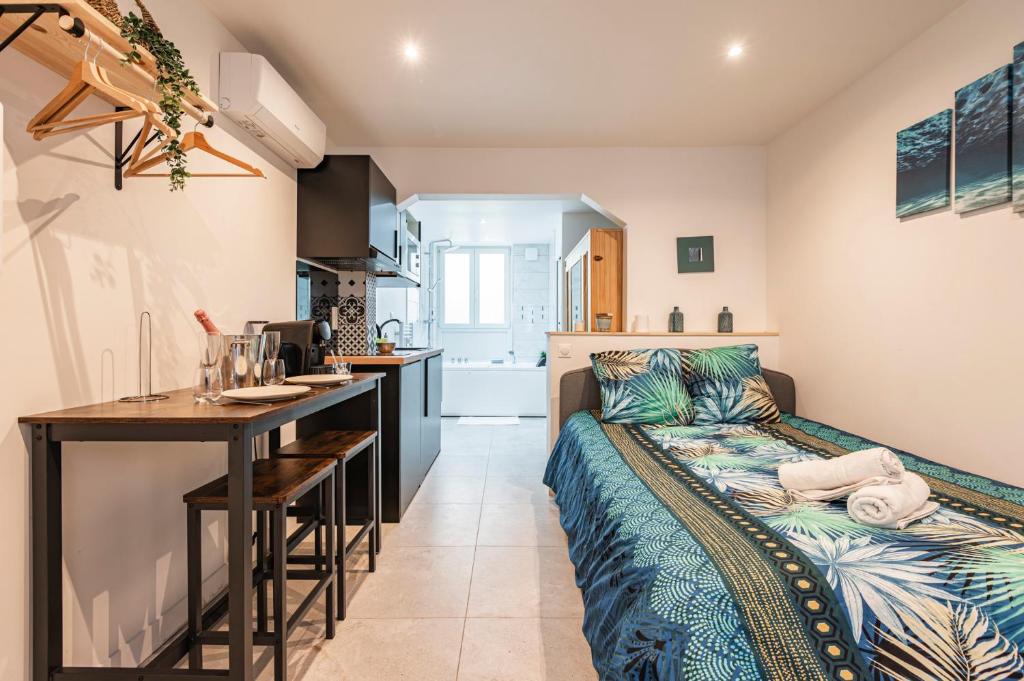 Cocon Privé avec Jacuzzi & Sauna, Remeš