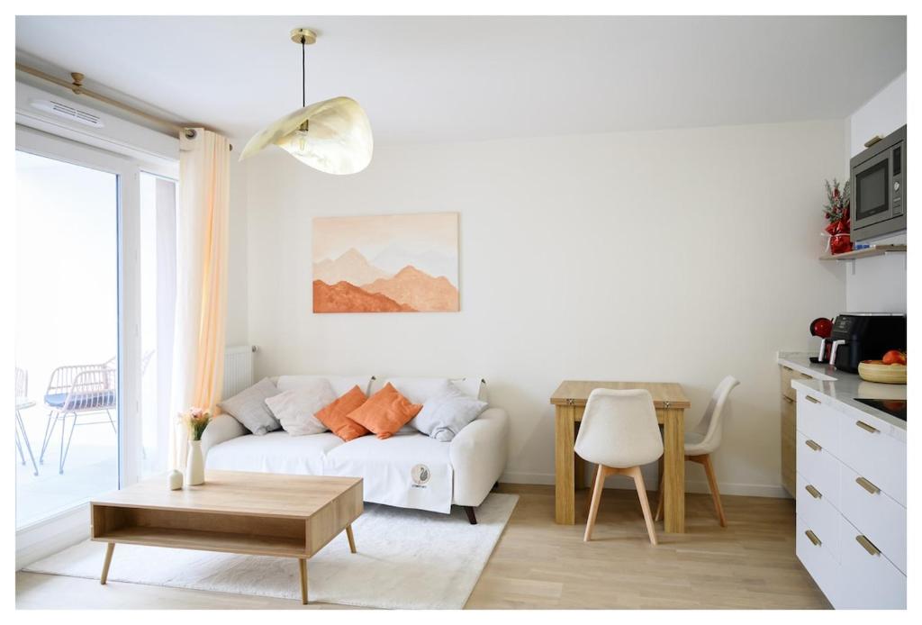 Paisible 3 pièces, proche de Paris avec parking, Romainville