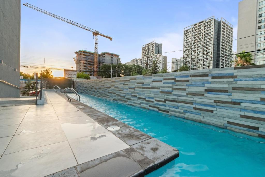 Moderno 1D 1B con terraza - 3