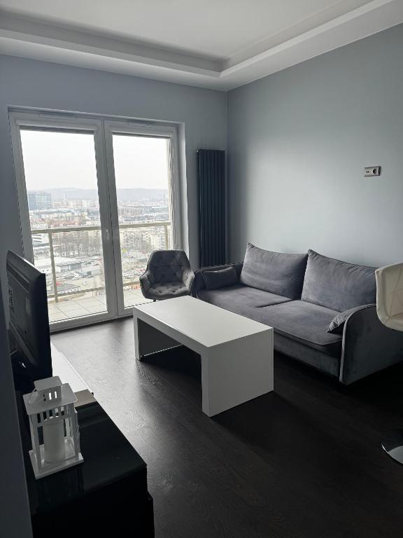 Apartment 17th Floor View & Free Parking, Gdaňsk