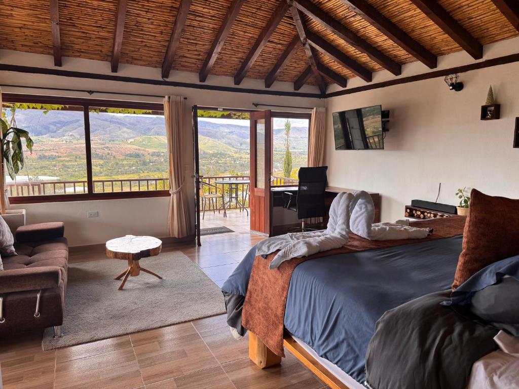 Glamping con jacuzzi Mirador Jarana Villa de Leyva - 2