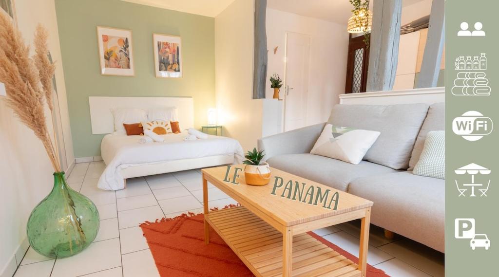 Le Panama - 5 min du centre, 500m2 de jardin, Évreux