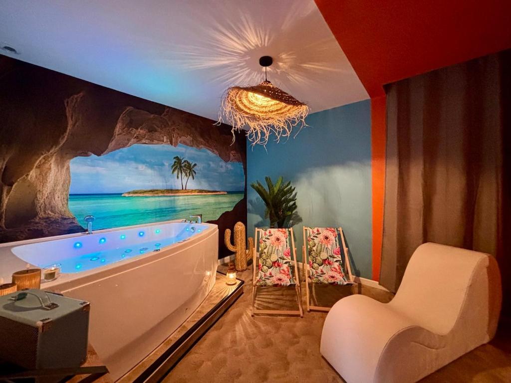 La Caliente Love Room avec Balneo Privative - 2