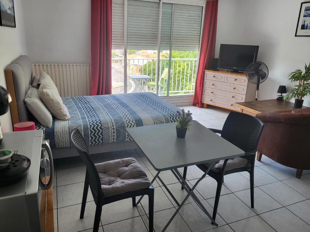 Residence d'Anjou - Grand studio avec clim, balcon et parking privatif - 2