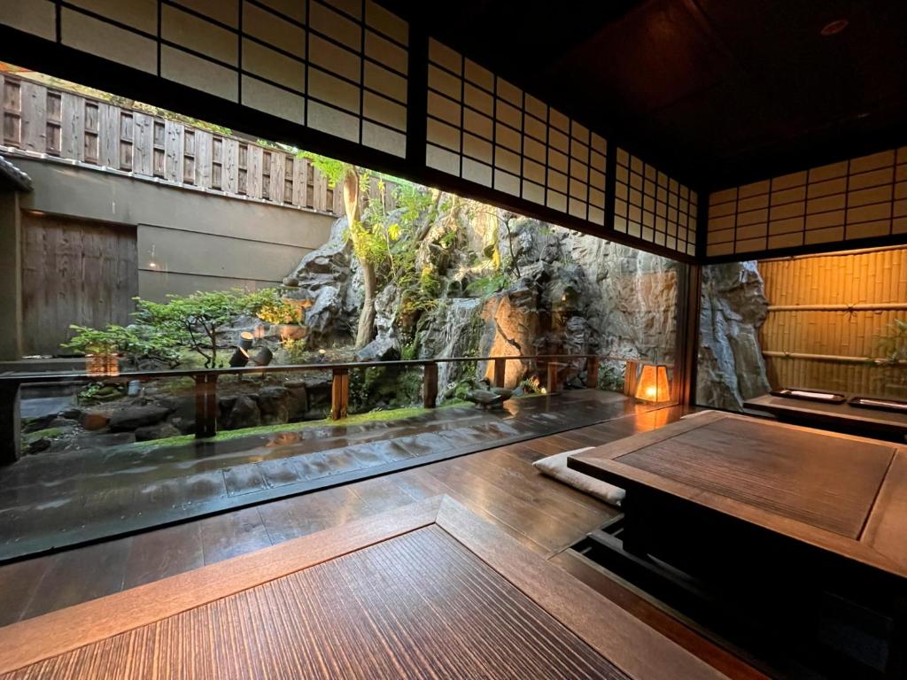 Restaurant, Yuzuya Ryokan in Kyoto