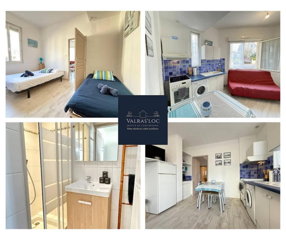 Appartement en Rdc Droite a Deux Pas de la Plage, Valras-Plage