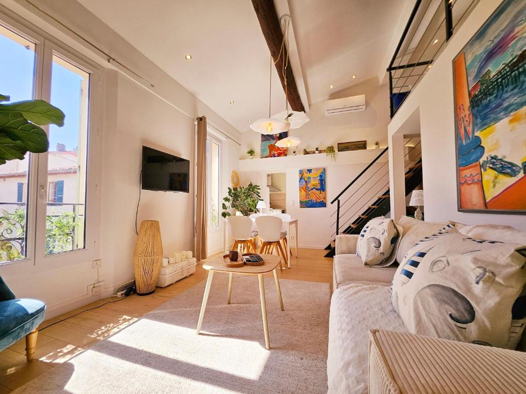 Le Delmas Riviera - Duplex dans Vieil Antibes - 2