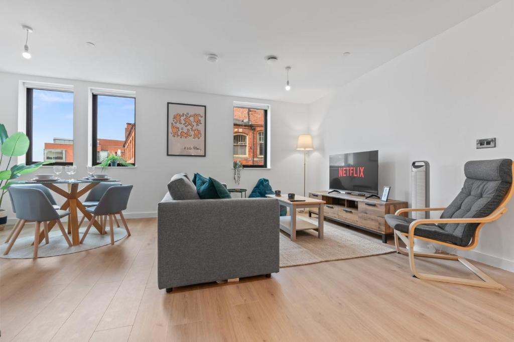 2BR Apt | City Centre | Birmingham | Sleeps 5, Birmingham