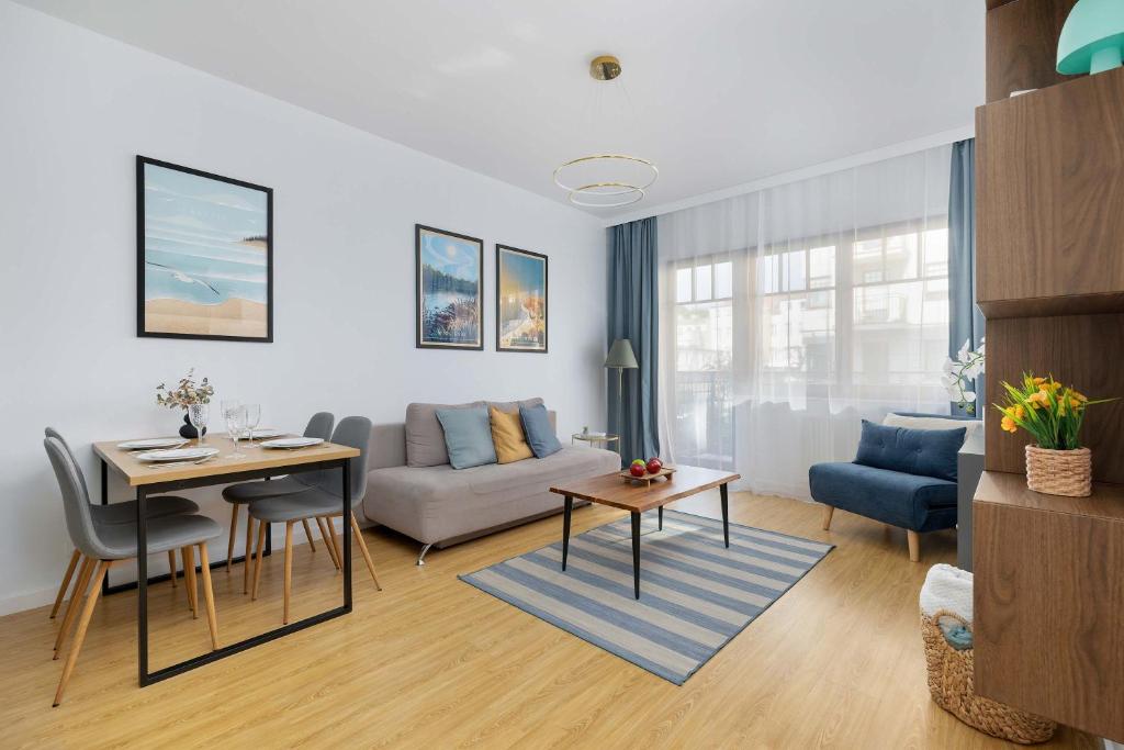 Seaside Apartment in Świnoujście for 4 People by Noclegi Renters, Svinoústí