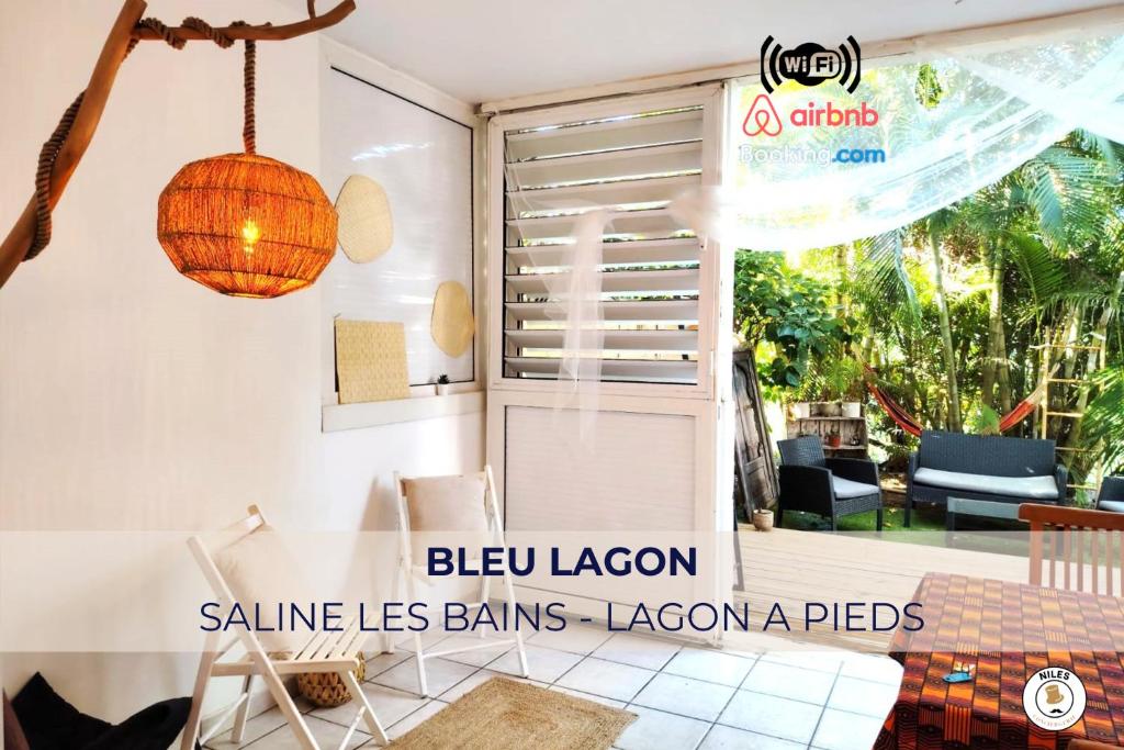 Bleu Lagon - Lagon à 100m - Terrasse & Jardinet, Saint-Paul