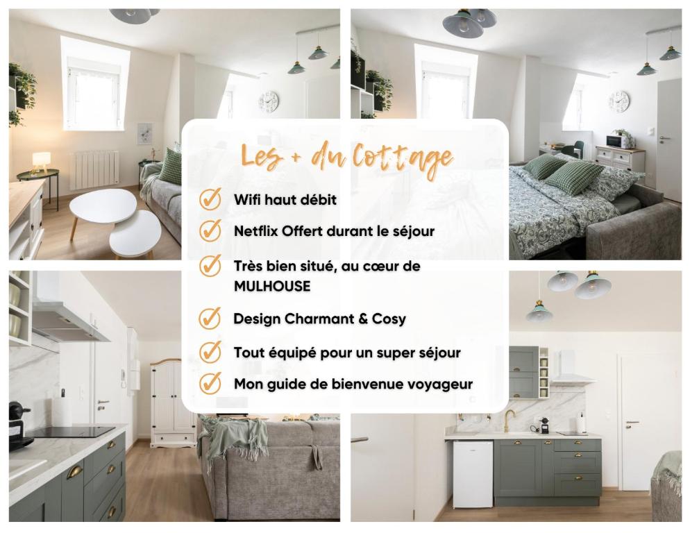 MonSéjourCosy - Le Cottage - Studio - Cosy - Netflix - 3