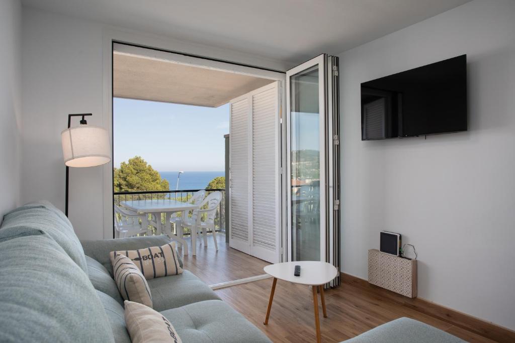 Apartament gran amb vistes al mar, piscina i pàrquing - 2