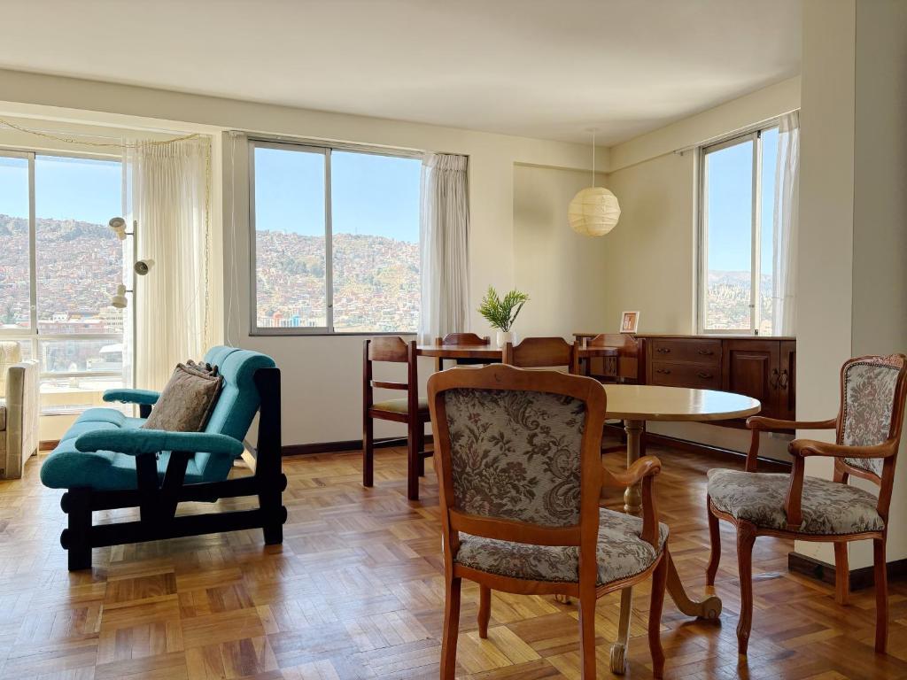 Apartamento con hermosa vista y soleado en Sopocachi - 4