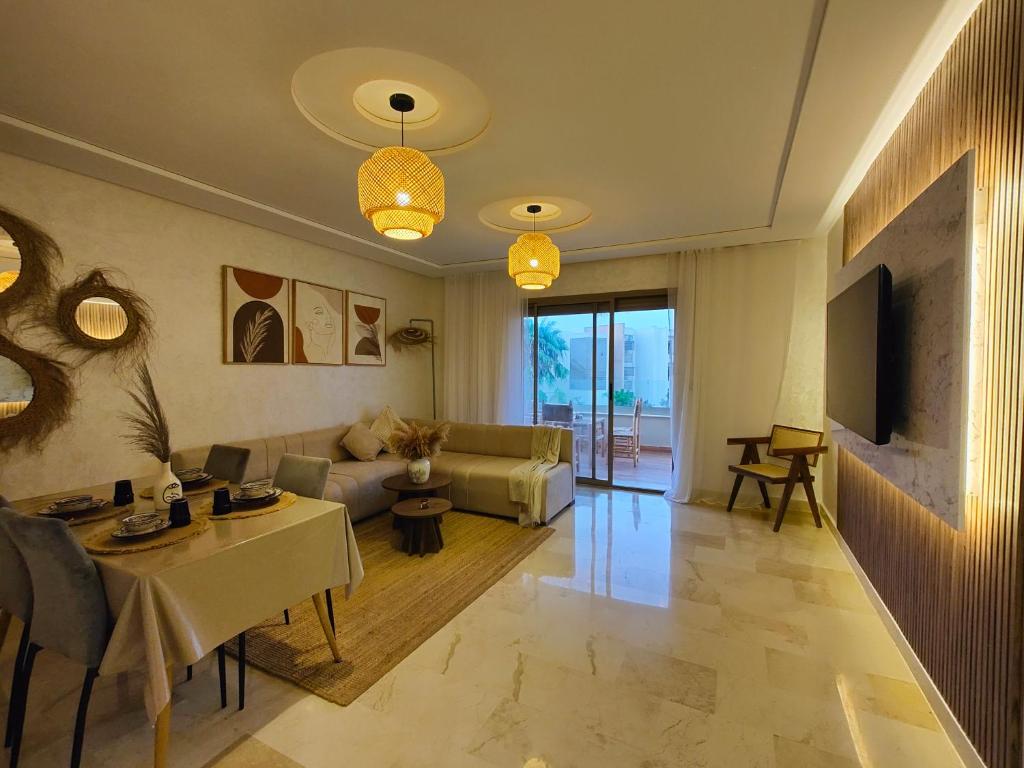 Appartement dans une résidence avec 6 piscines proche de la plage, Saidia 