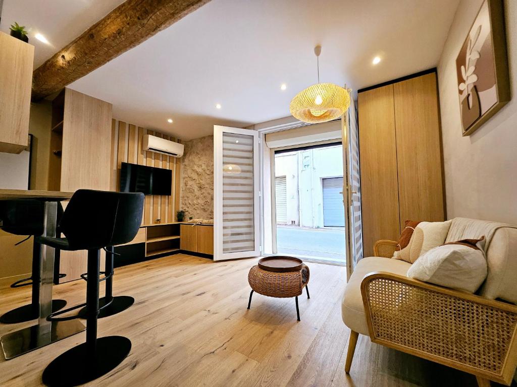 Le Rempart Studio - Charmant Studio Vieil Antibes - 5