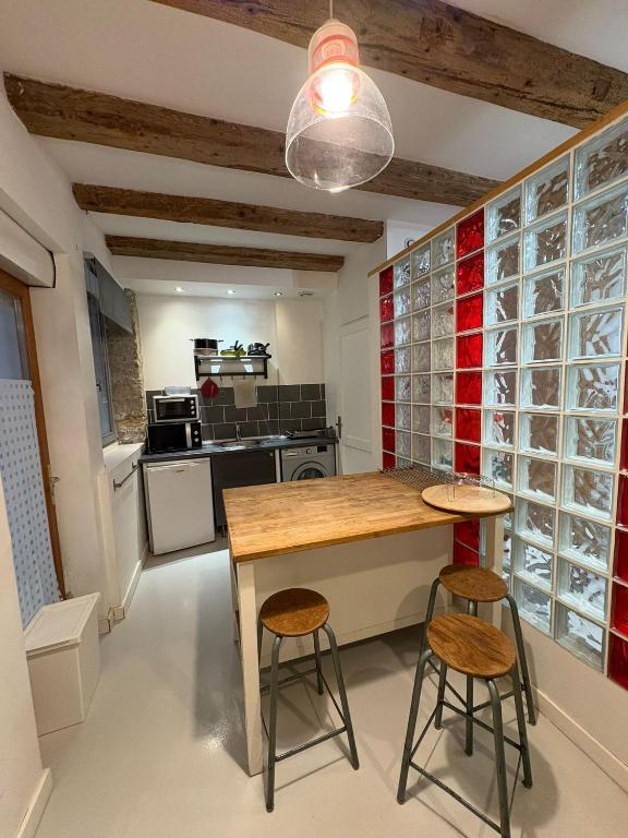 Studio calme - pentes de la croix rousse - Entrepot - 1