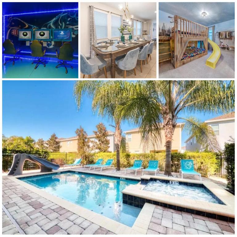 7603 Spectacular 8BR7BA ThemedGame Room, Orlando