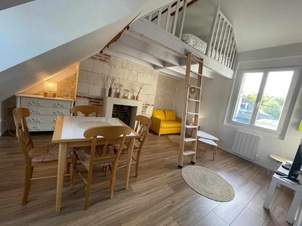 Le Cocon du Rempart Studio de charme avec mezzanine TOURS centre - 1
