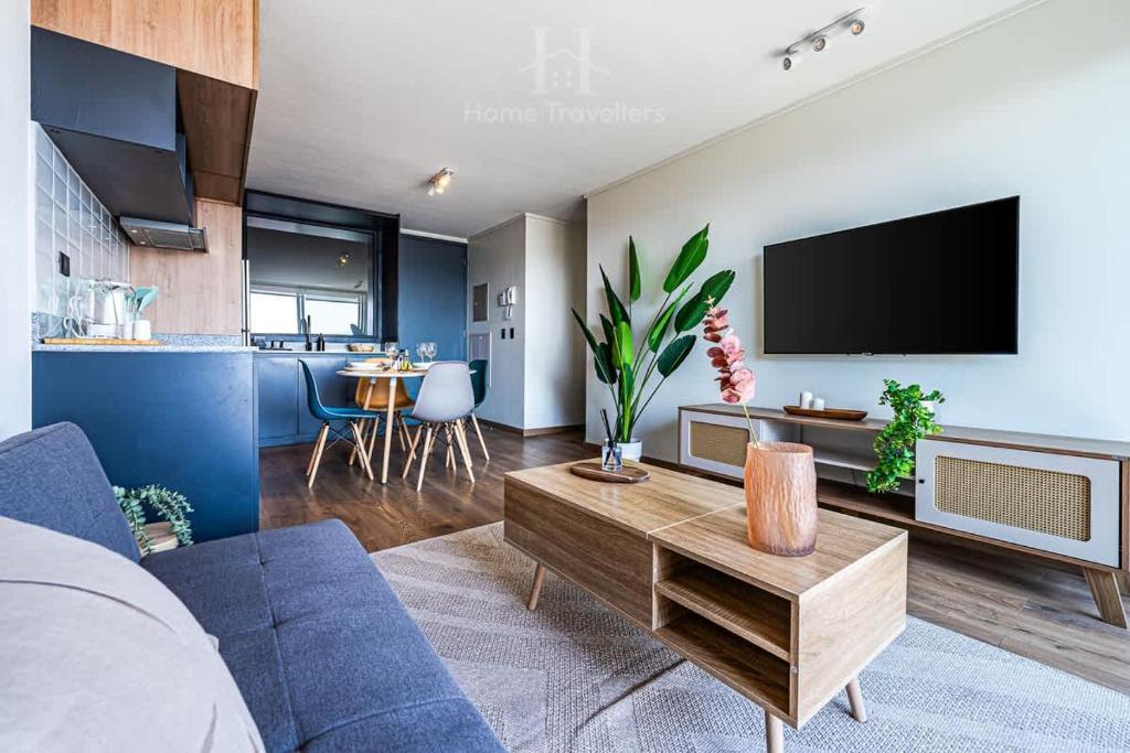 HT Depto a Pasos del Estadio con Estacionamiento - 1