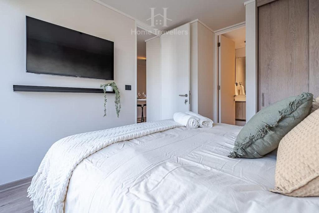 HT Maravilloso Depto en Nunoa con Estacionamiento - 4