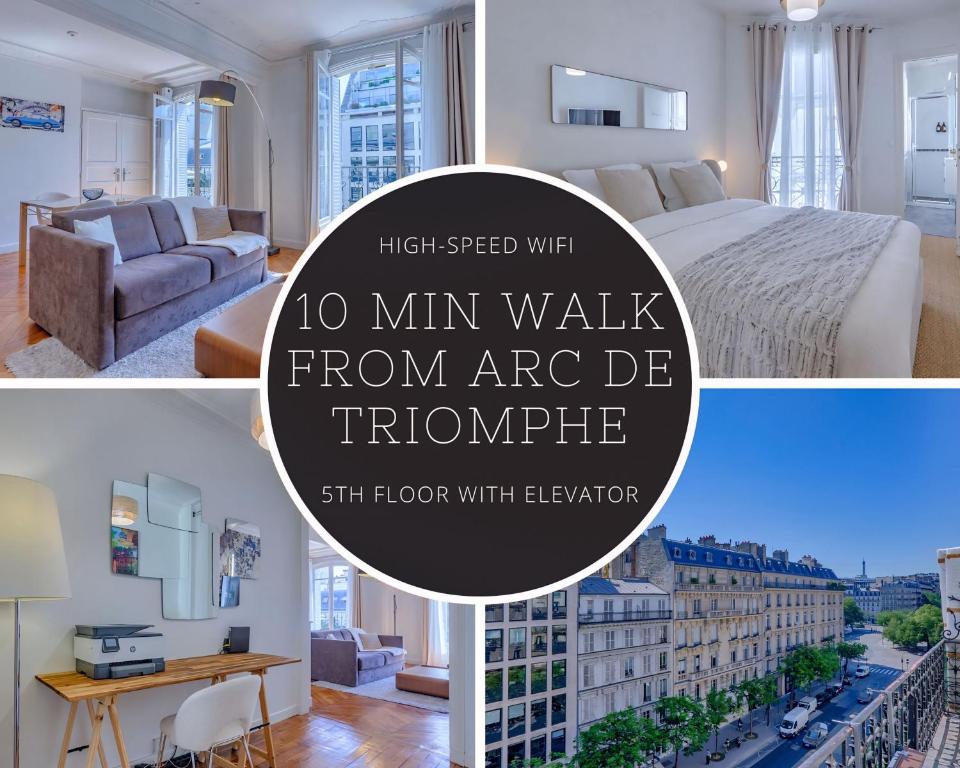 Chic Paris Flat 10 Mins from Arc de Triomphe - 1
