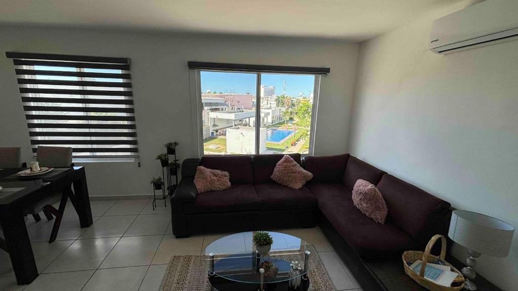 Apartment 5 minutes from the aquarium with pools and barbecue, Mazatlán