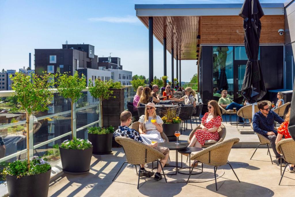 Bar/lounge, Hotel Matts in Espoo