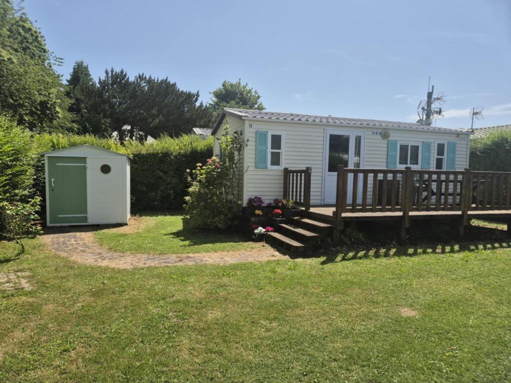 Mobil-home 4 personnes, Bec-de-Mortagne