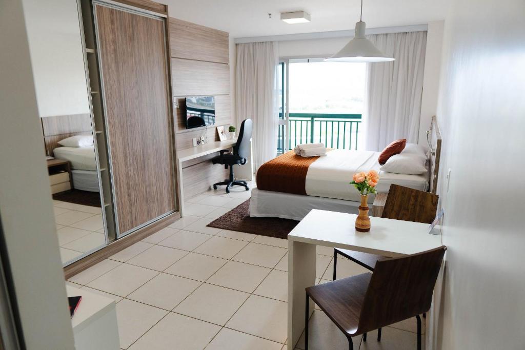 V1301 Flat aconchegante próx a Esplanada, Brasília