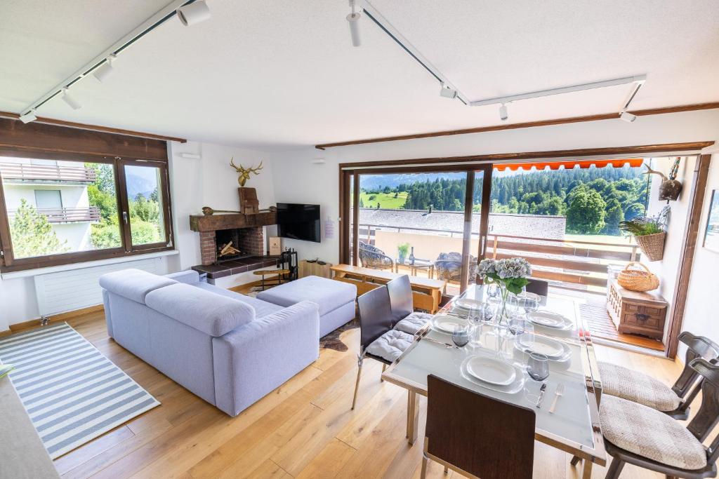 Mountain View - Trek, Bike, Ski, Lake, Flims