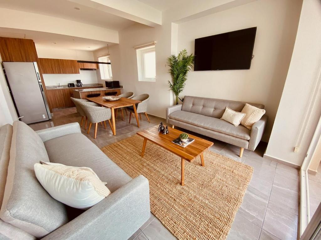 New Sea View with GymGolf Club near Mandinga, Cedro