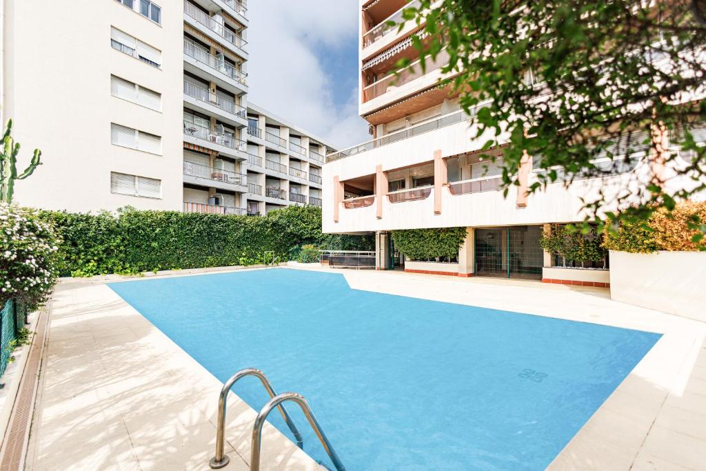 EP2A2 - Beautiful 1BDR with sea view - Swimming pool - AC - Parking - 2