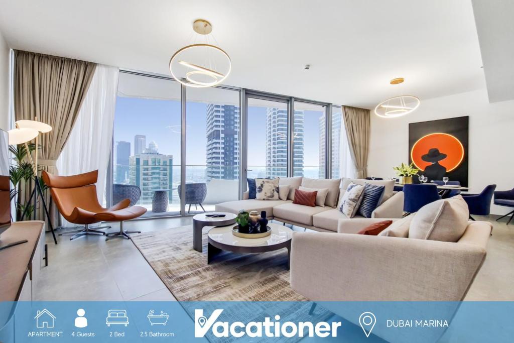 Stella Maris, Dubai Marina - Striking Two Bedroom, Дубай