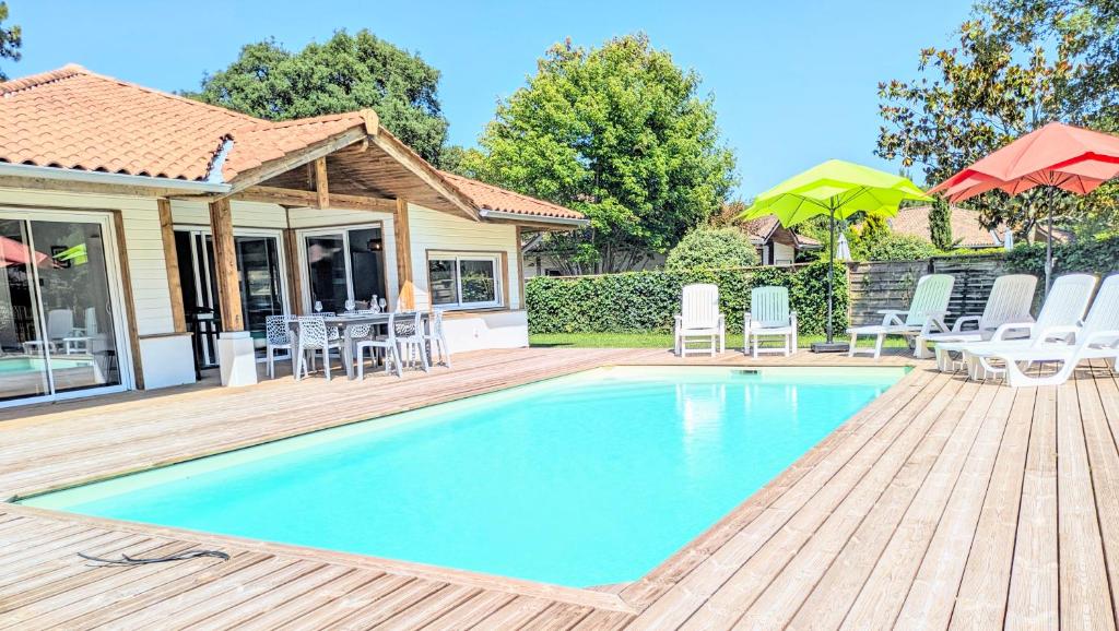 La Royale Chic Piscine chauffée vélos à disposition Proche océan et golf - 2