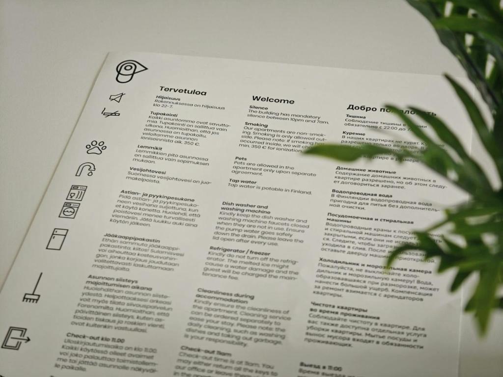 Spacious Apartment for 6 with Sauna, Oulu