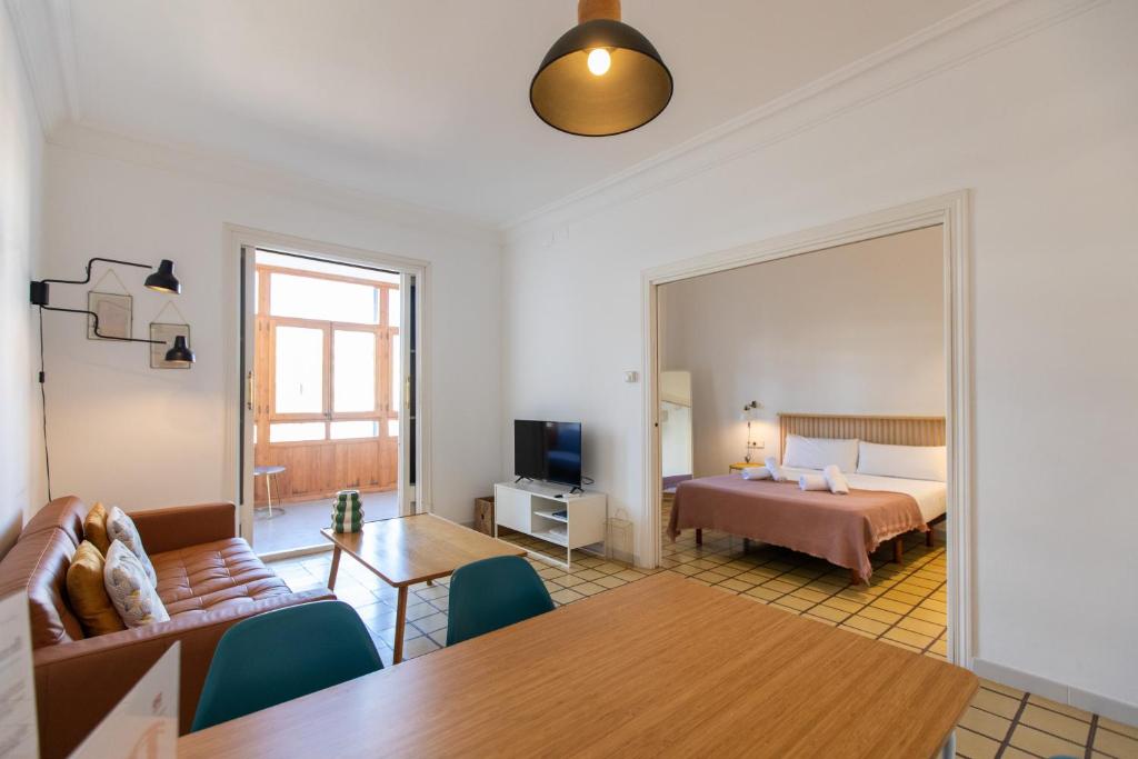 eg42b - Modernista apartamento en el centro de Barcelona, Barcelona